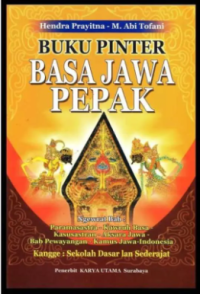 Buku Pinter Basa Jawa Pepak